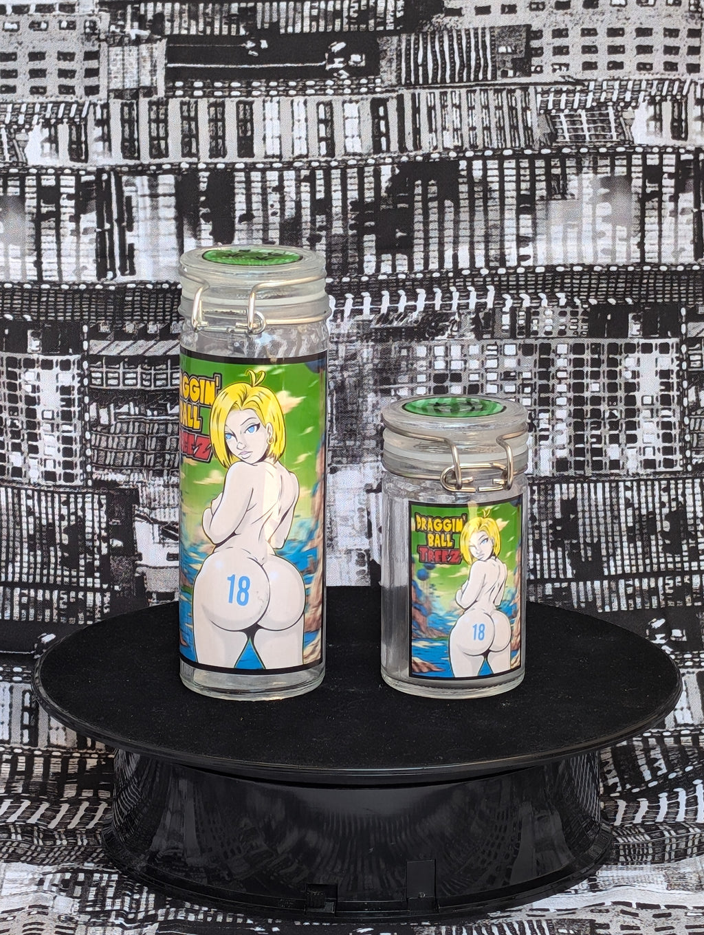 draggin' ball treez stash jar 2