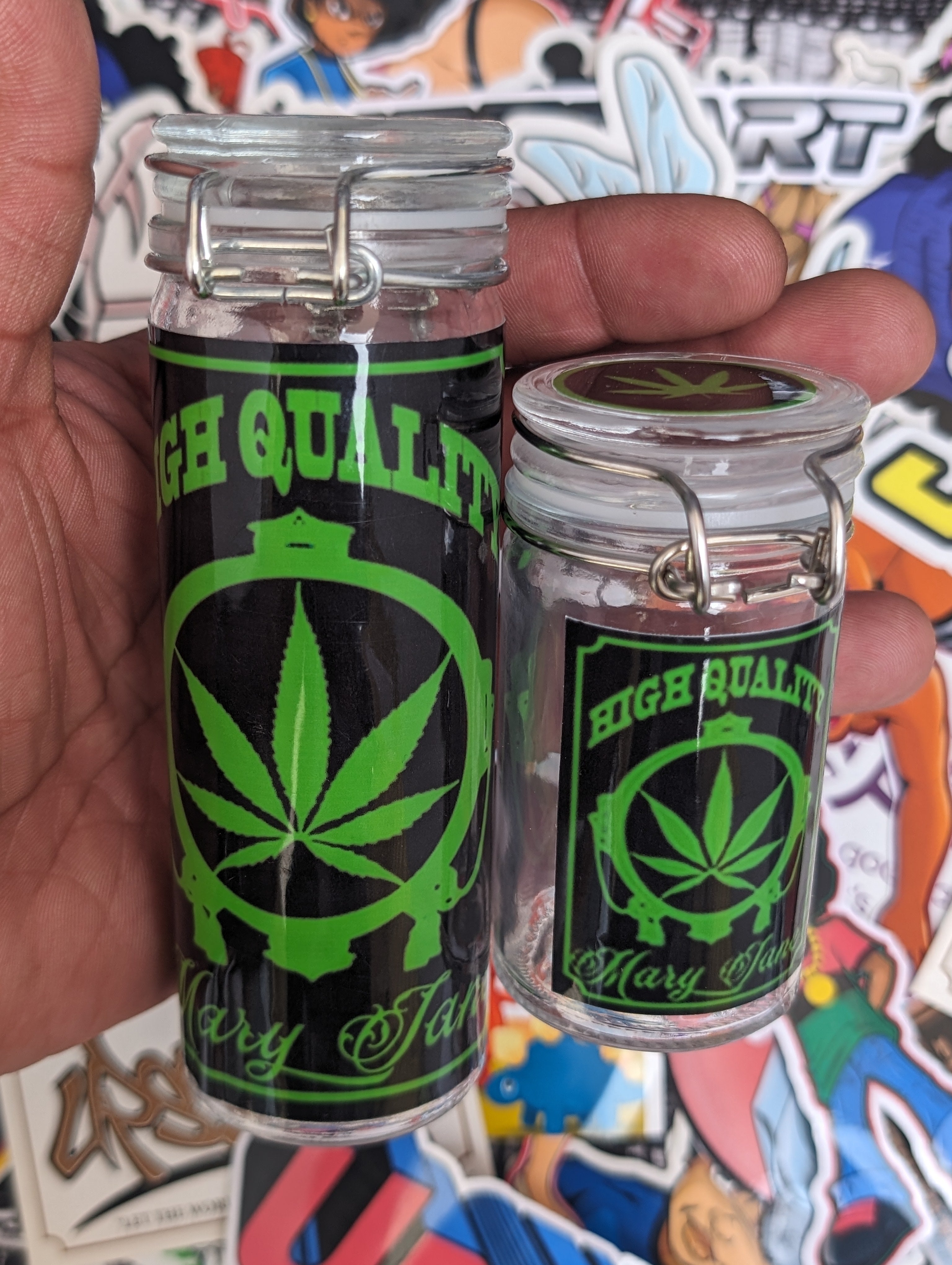 high quality stash jar