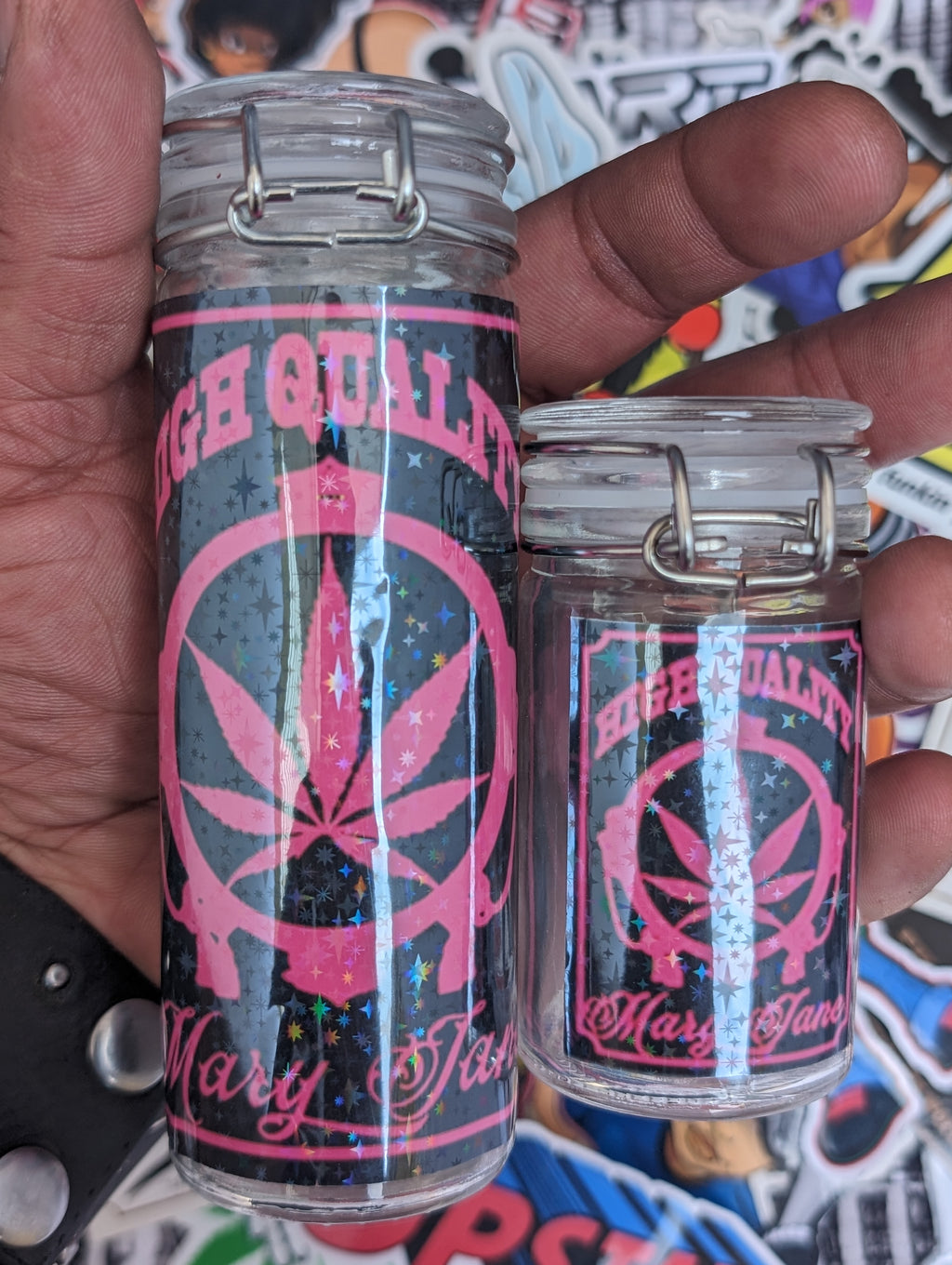 high quality stash jar
