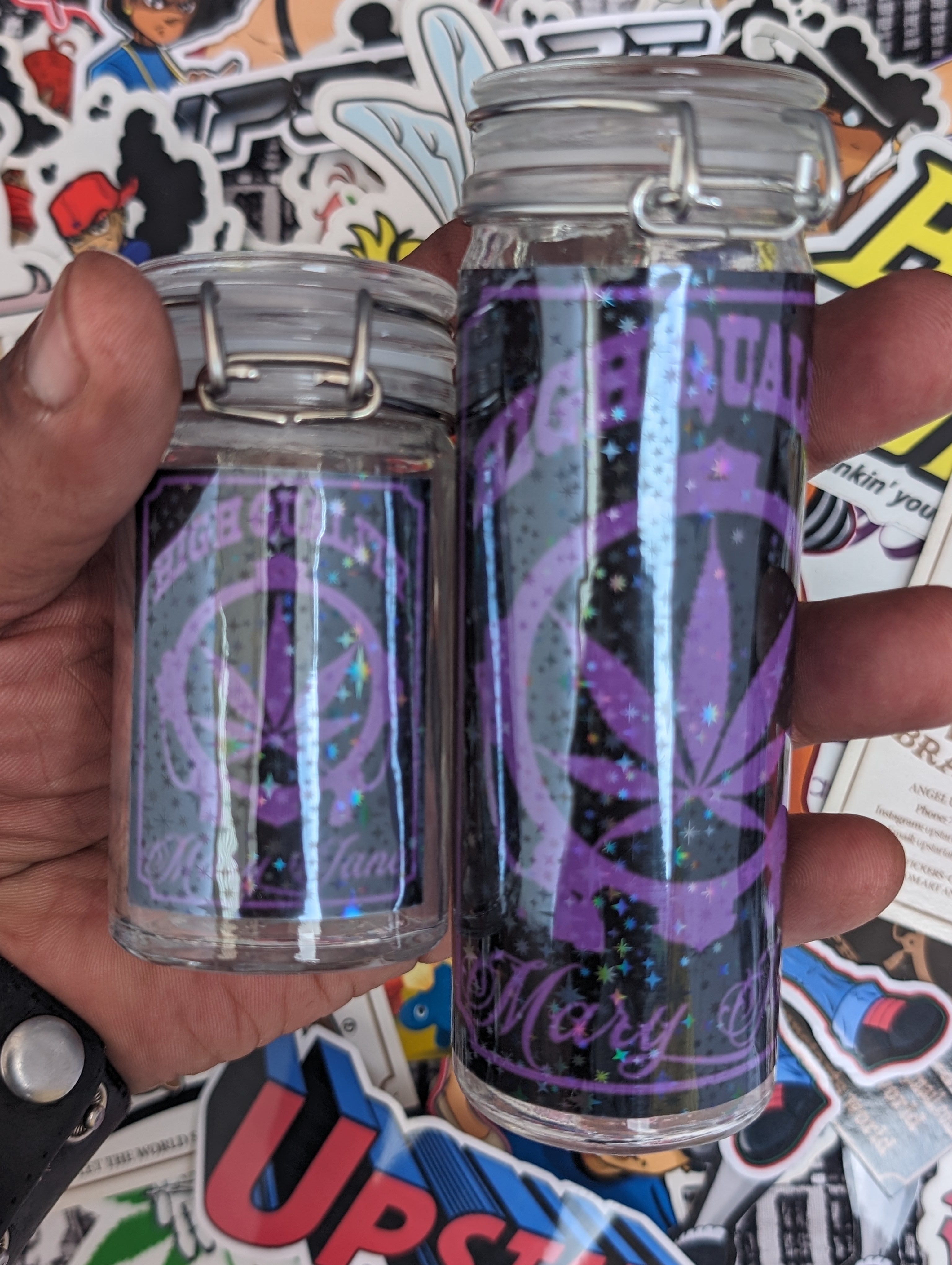 high quality stash jar