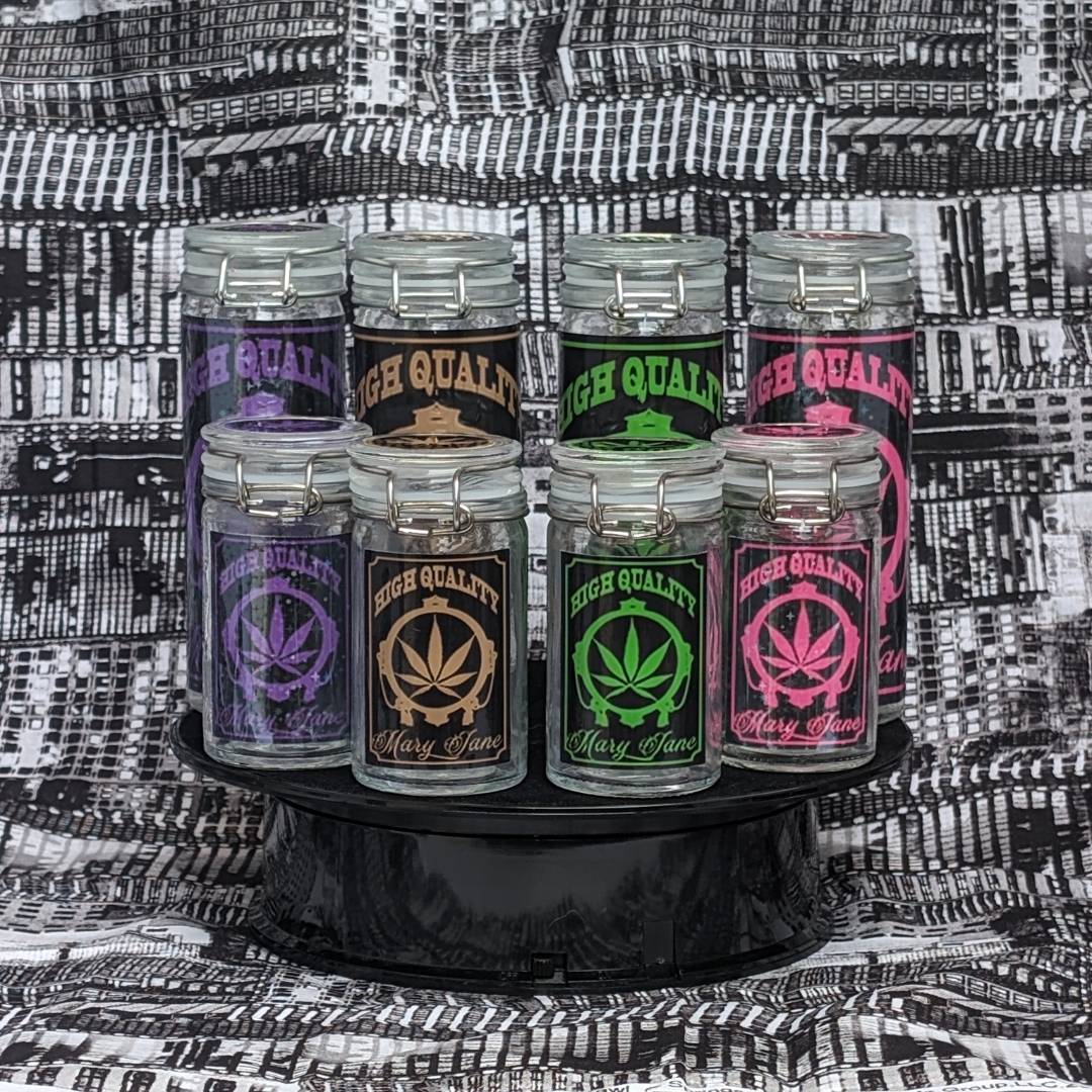 high quality stash jar