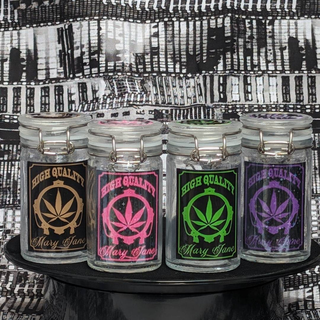 high quality stash jar